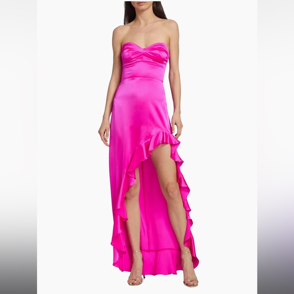 Amanda Uprichard Amalia Silk Gown Size Medium NWT - Picture 5 of 6